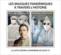 Pandemic masks throughout history, fight against the Covid19