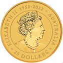 25 Dollars (Australian Kangaroo ¼ oz)