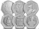 50 Pence (Set 5 x 50 Pence - The Treasures of Tutankhamun)