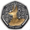 50 Pence (The Treasures of Tutankhamun - Anubis Shrine)