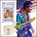 80th Anniversary of the Birth of Jimi Hendrix