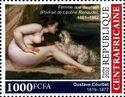 "Female Nude with a Dog" (1861-62), by Gustave Courbet