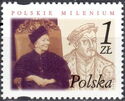 Writers Wislawa Szymborska and Mikolaj Rej