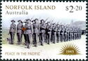Norfolk Island Infantry Detachment Troops on Parade