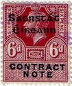 Ireland: Revenue Stamps : Stamps [Series: Contract Note]