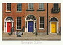 Dublin. Colourful Georgian Doors