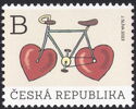 Bicycle with Heart Wheels