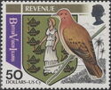 Coat of Arms and Common Ground-Dove (Columbina passerina)