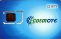 Cosmote Plain Blue,Mini SIM