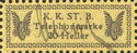 Imperial Royal Austrian State Railways - Telephone stamp