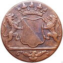 1 Duit ((1/4 Stuiver - Utrecht OverMintmark ★🚼)
