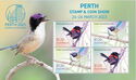 Fairy-Wrens Perth Stamp Expo Sheet