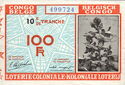 Congo Belge - 10e Tranche 1956 (Draw 10)