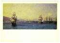 Ivan Aivazovsky. Black Sea Fleet in Feodosia. 1890