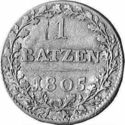 1 Batzen (10 Rappen - AARGAU - line spacer)