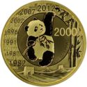 2,000 Yuan (30th Anniversary of Panda Coinage)