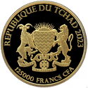 125,000 CFA Francs (Bull and Bear ¼ Oz.)