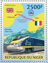 Eurostar Class 320 and map
