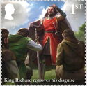 King Richard Removes His Disguise