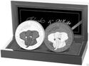 100 Shillings (Set 2 x 100 Shillings African Wildlife - Elephant. Black & White)