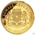 1,500 Shillings (African Wildlife - Elephant 5 Oz. Gold)