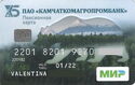 Kamchatcomagroprombank MIR. Bear. Pension Card
