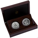 Various Krugerrand (Silver Set Big Five Leopard + Krugerrand Privy Mark)