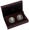 Various Krugerrand (Silver Set Big Five Leopard + Krugerrand Privy Mark)