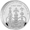 5 Pounds (The Coronation of His Majesty King Charles III - Silver Piedfort)