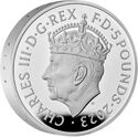 5 Pounds (The Coronation of His Majesty King Charles III - Silver Piedfort)