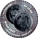100 Réis Coin of 1871