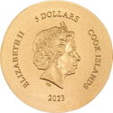 5 Dollars (Nymph Arethusa - Gold)