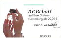 5€ Rabatt