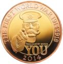 2 Pounds (The 100th Anniversary of the 1st WW - Gold edition)