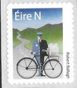 Postman on Bicycle by Robbert Ballagh