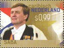 King Willem-Alexander and Flag
