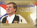 King Willem-Alexander and Flag