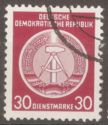 Official Stamps for Administration Post B (I) Reprint