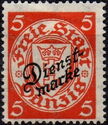 Dienstmarke overprints