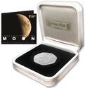 50 Pence (Lunar south pole - Silver)