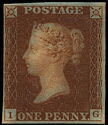 Penny Red (Queen Victoria)