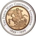 100 Dollars (Perth Mint Centenary Sovereign)