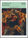 "Madonna Enthroned" - Overprinted