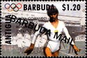 Nadia Comaneci, Rumania - Overprinted