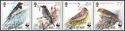 WWF Birds strip of 4