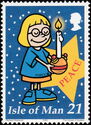 Girl with a Christingle Candle