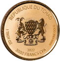 3,000 CFA Francs (Egyptian Relic Series - Kek)