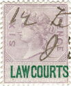 Law Courts (Scotland) 6d Queen Victoria