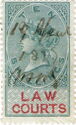 Law Courts (Scotland) 10/- Queen Victoria