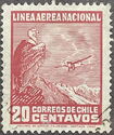 Andean Condor (Vultur gryphus), Airplane over Landscape